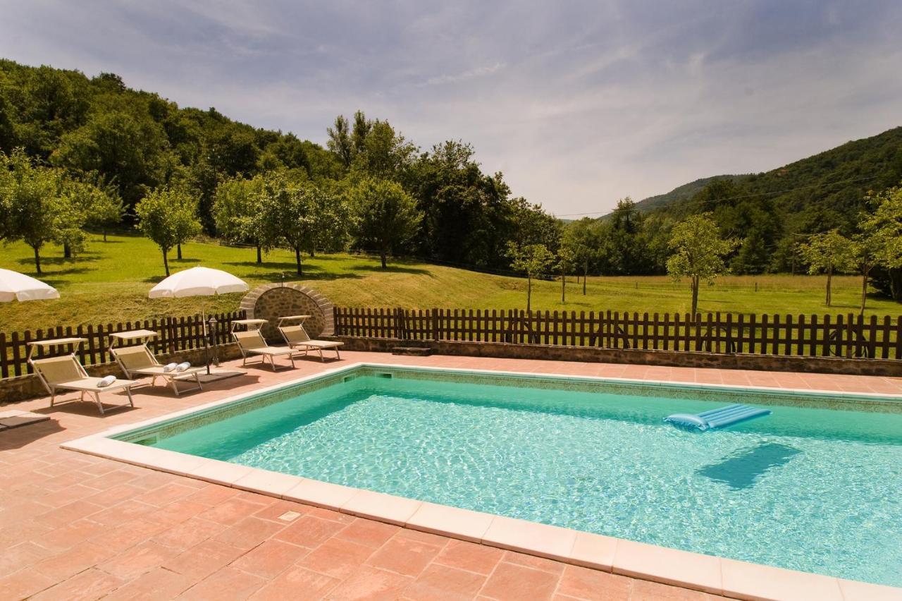 Il Mulino - Beautiful, Family-Friendly Tuscan Villa With Fenced Pool Monterchi Exterior foto